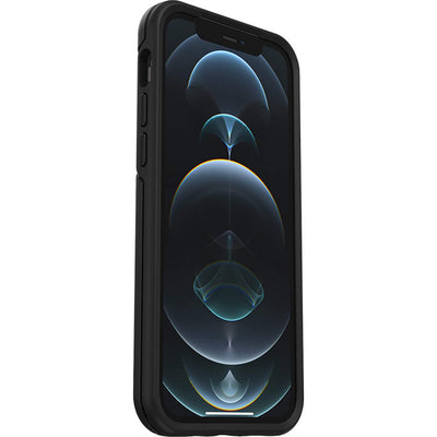 IPH12SB IPHONE 12 AND PRO CASE BLACK SYMMETRY SERIES OTTERBOX 77-65414