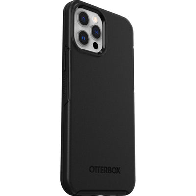 IPH12PMSMB IPHONE 12 PRO MAX CASE BLACK MAGSAFE SYMMETRY SERIES+ OTTERBOX 77-80139