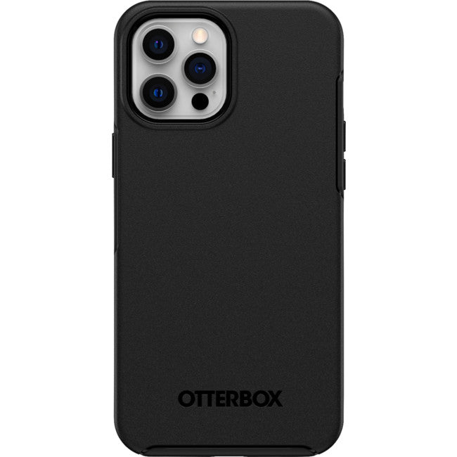 IPH12PMSMB IPHONE 12 PRO MAX CASE BLACK MAGSAFE SYMMETRY SERIES+ OTTERBOX 77-80139