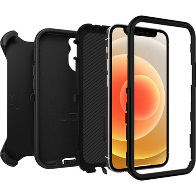 IPH12MDB IPHONE 12 MINI CASE BLACK DEFENDER SERIES OTTERBOX 77-65352