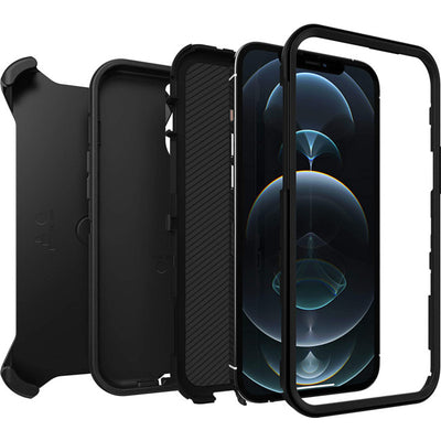 IPH12PMDB IPHONE 12 PRO MAX CASE BLACK DEFENDER SERIES OTTERBOX 77-65449