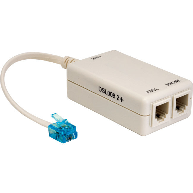 DSL008/2+ - ADSL2+ LINE FILTER & SPLITTER - TELSTRA CERTIFIED TEL1192 - TE