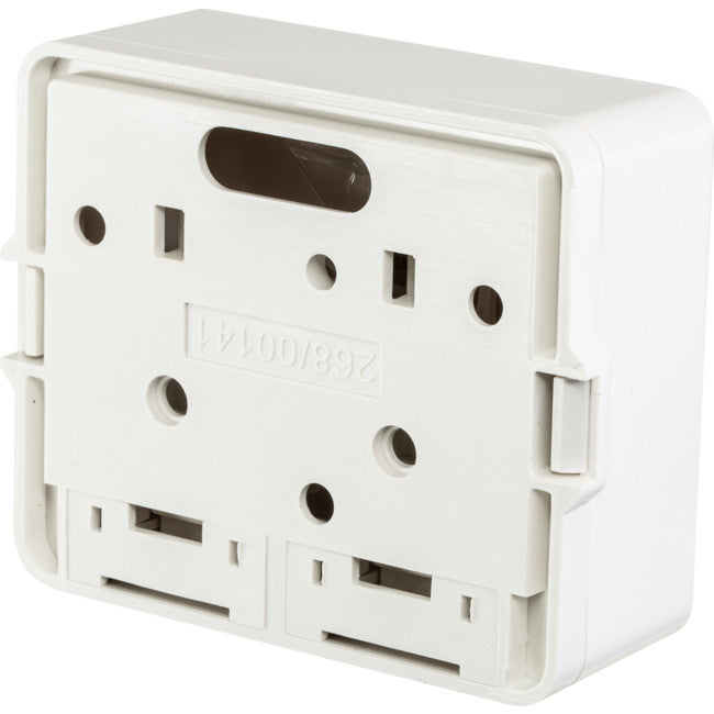 SMBT2C6 - DUAL CAT6 SURFACE MOUNT SOCKET - TELSTRA APPROVED - TE