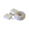 E4010B/IVY 10MT TELEPHONE EXTENSION LEAD 605 PLUG TO 610 SOCKET TEL3256 E4010B/IVY