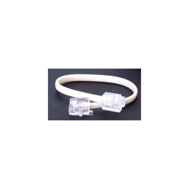 LC0046/WHT 15CM RJ12 TO RJ12 LEAD TEL5050 LC0046/WHT BULK