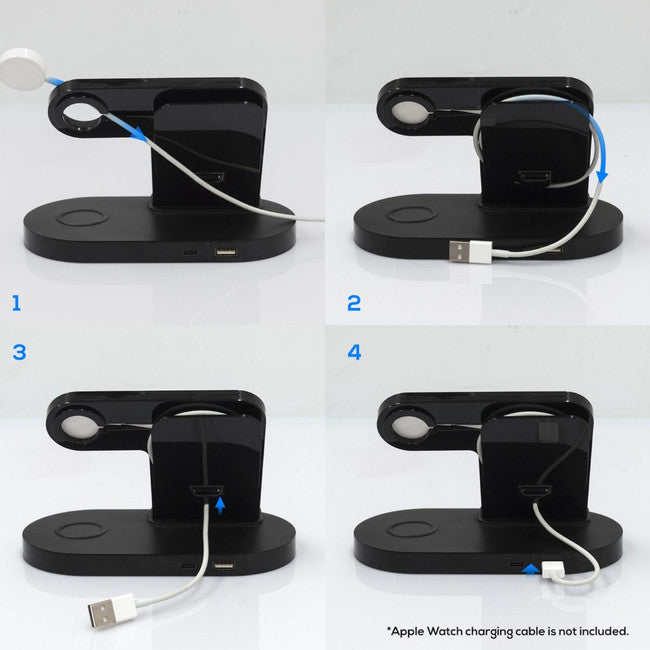 WCS03 3 IN 1 QI CHARGING STAND MBEAT