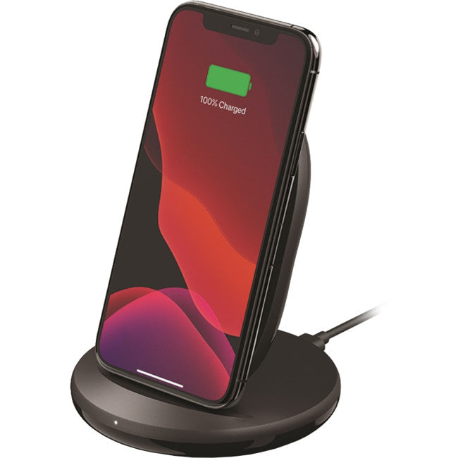 BCS 15W WIRELESS CHARGING STAND BOOST CHARGE BELKIN WIB002AUBK