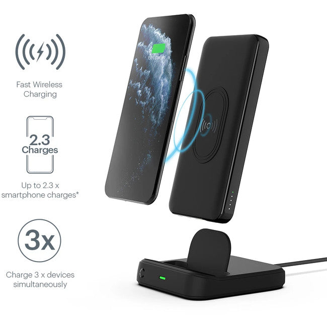 PBQIDK WIRELESS PB QI CHARGING DOCK POWER BANK CYGNETT CY3038PBCHE