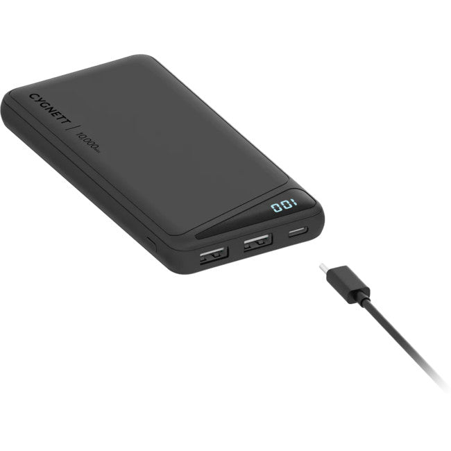 PB10KCGN 10K mAh Power Bank - Black Cygnett ChargeUp Boost 2nd Gen CYGNETT 43075776