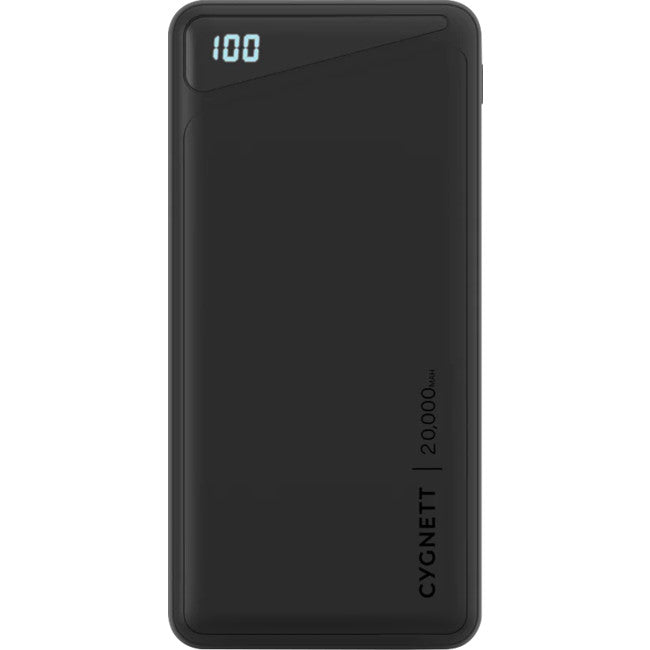 PB20KCGN 20K mAh Power Bank - Black Cygnett ChargeUp Boost 2nd Gen CYGNETT 43075779