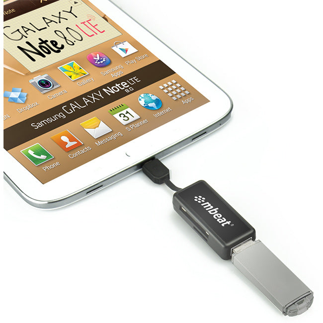 OTG772 OTG CARD READER AND USB HUB MICRO USB MBEAT MB-OTG772