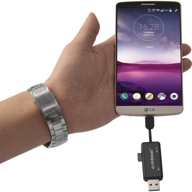 OTG32D OTG CARD READ WITH USB 3.0 MICRO USB MBEAT MB-OTG32D