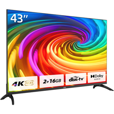U43G7PG 43" 4K UHD GOOGLE TV FRAMELESS CHIQ 43094004