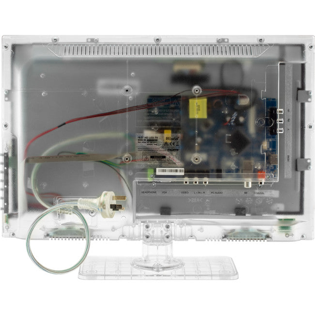 19LED19HDL 19" TRANSPARENT HD LED TV CLEAR FRAME / LCD 150CM LEAD WINTAL