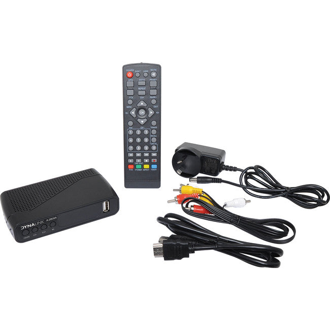 A2809A - HD DIGITAL TERRESTRIAL STB 12V - SET TOP BOX - DYNALINK