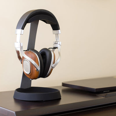 HS102 ALUMINUM HEADPHONE STAND HEADSET HANGER W/CABLE HOLDER AVANTREE HDTB-HS102-BLK
