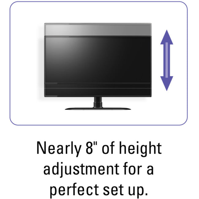 FTVS1 32"-65" 27KG SWIVEL TV BASE VESA MOUNT 75x75 to 600x400 SANUS FTVS1 BLACK