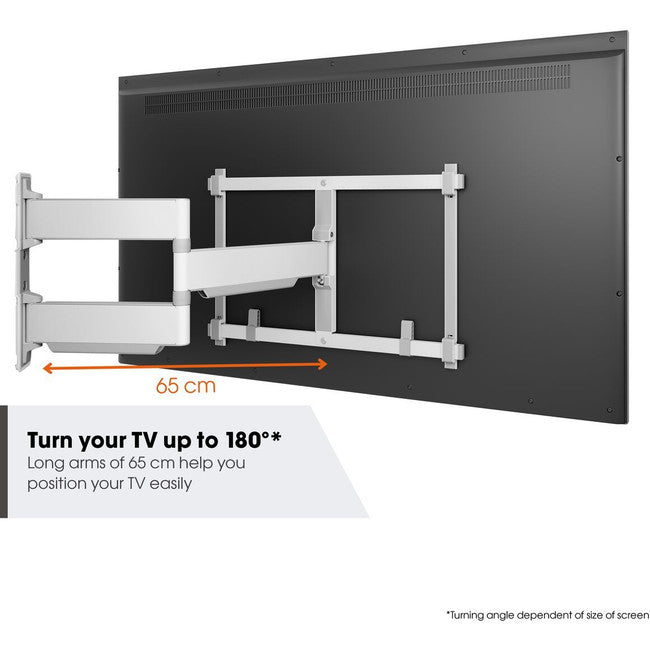 TVM5645W ELITE SERIES LARGE 40"-77" FULL MOTION WALL MOUNT MAX 100KG - WHITE VOGEL'S 43130605