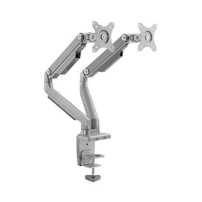 EMA14C24 17"-32" MONITOR DOUBLE ARM MECHANICAL SPRING ERGOVIDA EMA14-C24