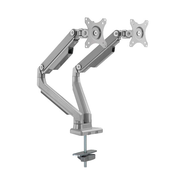 EMA14C24 17"-32" MONITOR DOUBLE ARM MECHANICAL SPRING ERGOVIDA EMA14-C24