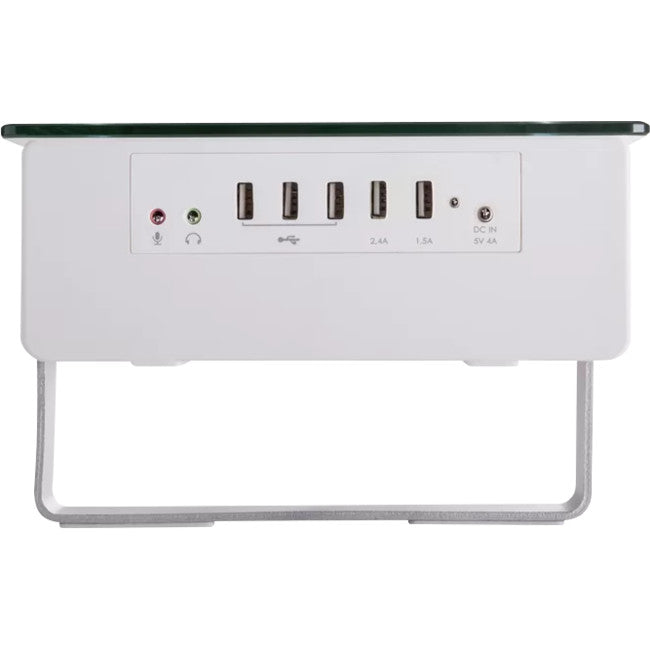 ESS093 MONITOR RISER WITH USB & AV PORTS ERGOVIDA ESS-093