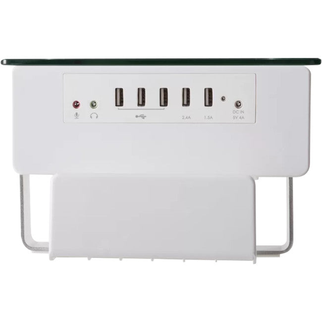 ESS093 MONITOR RISER WITH USB & AV PORTS ERGOVIDA ESS-093