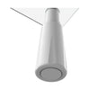ESS101 GLASS MONITOR DESK RISER RECTANGULAR ERGOVIDA ESS-101