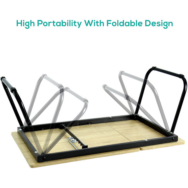 PLRT PORTABLE LAPTOP READING TABLE ACTIVIVA OAK MBEAT ACA-LDSK-01OAK