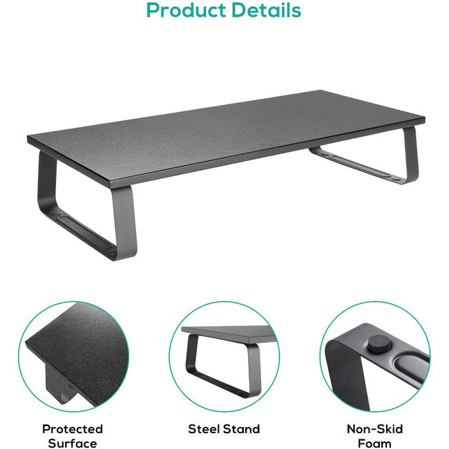 MSTD01 MONITOR STAND RISER BLACK ACTIVIVA MBEAT ACA-MSTD-01BLK