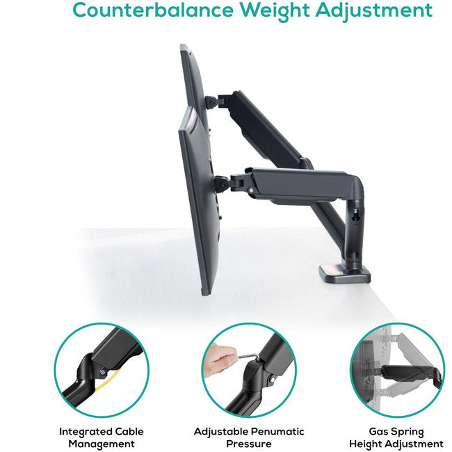 DGC01K - GAS SPRING DUAL MONITOR ARM - ACTIVIVA - MBEAT