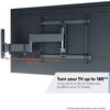 TVM3445B FULL MOTION 32-65" 25KG MOUNT 3 PIVOT -MAX VESA 400X400- BLK VOGEL'S TVM3445B