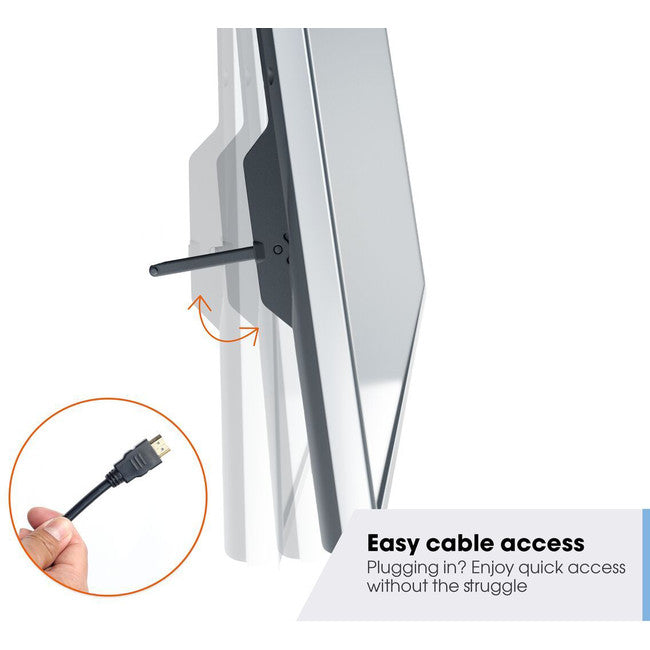 TVM3605B FIXED 40-100" 75KG WALL MOUNT MAX VESA 600X400 - VOGEL'S BLK VOGEL'S TVM3605B