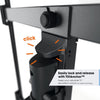 TVM3645B FULL MOTION 40-77" 35KG MOUNT 3 PIVOT -MAX VESA 600X400- BLK VOGEL'S TVM3645B