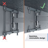 TVM3665B FULL MOTION 40-77" 35KG MOUNT 3 PIVOT - IDEAL FOR OLED VOGEL'S TVM3665B