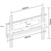 LCD09BLT UPTO 32" 40KG FLAT BRACKET 40KG FLAT PANEL LCD TV MOUNT DOSS JT2608II-32