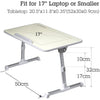 TB101 NEETTO FOLDABLE LAPTOP TABLE PORTABLE GREY 52x30CM STANDARD AVANTREE TB101-GRY