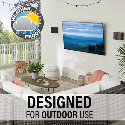VODLT1B2 OUTDOOR WEATHER PROOF FIXED-TILT MOUNT 37"- 95" - UPTO 81KG FINGER TIP TILT SANUS 43137195