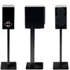 ESSESST BLACK 600MM SPEAKER STANDS WITH CABLE MANAGEMENT NORSTONE ESSE SPEAKER STAND