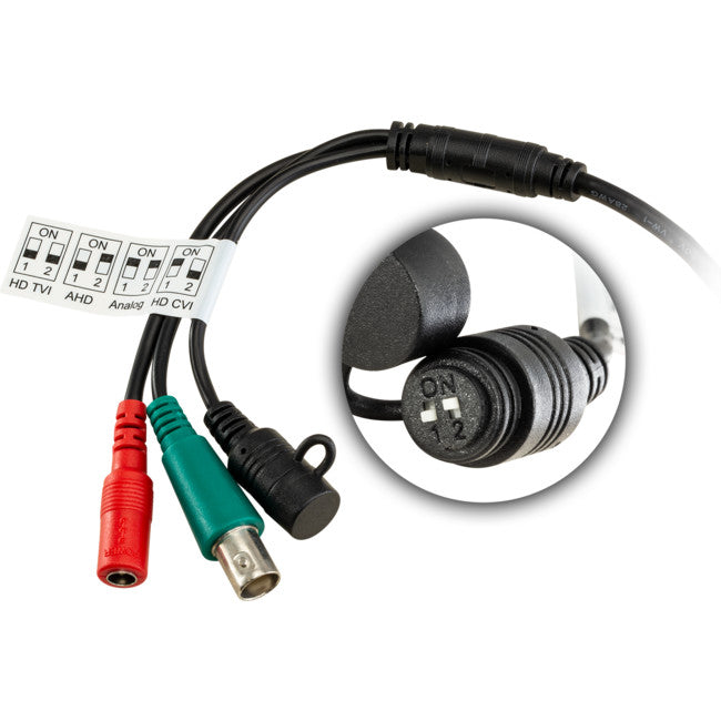 IN30AHDW5M 5MP 4 IN 1 AHD CAMERA 3.6MM TVI CVI CMOS IR30M DOSS 43150309