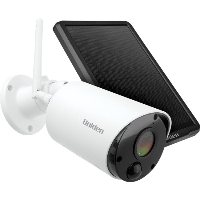 APPCAMSOLOBULLETKIT WIRELESS FHD OUTDOOR CAMERA AND SOLAR PANEL KIT UNIDEN APPCAMSOLOBULLETKIT