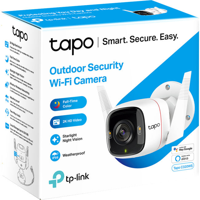C320WS - OUTDOOR SECURITY WIFI CAM 2K - QHD - TP-LINK