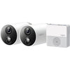 C400S2 SMART WIRE FREE 2 CAMERA SECURITY SYSTEM BATTERY POWERED TP-LINK 43160432
