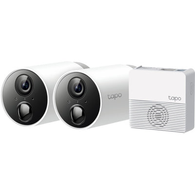C400S2 SMART WIRE FREE 2 CAMERA SECURITY SYSTEM BATTERY POWERED TP-LINK 43160432