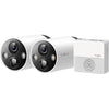 C420S2 2K QHD SMART WIRE FREE 2-CAMERA SYSTEM BATTERY POWERED TP-LINK 43160434