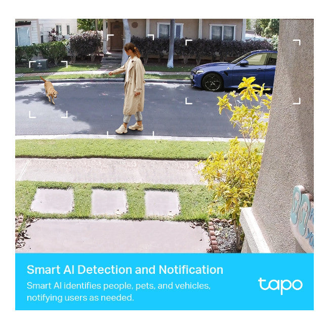 C420S1 2K QHD SMART WIRE FREE - 1 CAMERA SYSTEM BATTERY POWERED TP-LINK 43160435