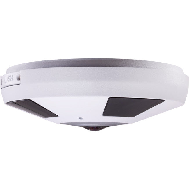 DMF20IPW - FISHEYE 12MP PANORAMIC CAMERA - 20M IR IP WHITE H.265 4XPTZ - DOSS