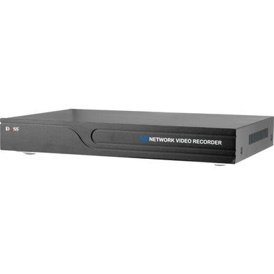 NVR8IQECO 8CH NVR WITH 4 POE IQ ANALYSIS 2x HDD DOSS R27-128M-4P