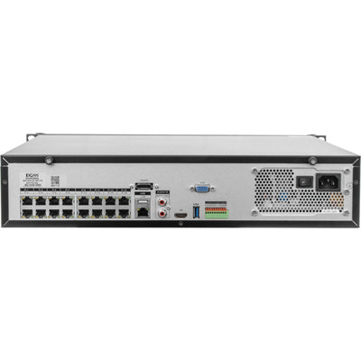 NVR36IQ4K 36CH 16POE 2RU H265 IQ 4K NVR FISHEYE COMPATIBLE DOSS FS-R79-0136K