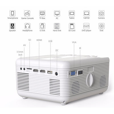 DVD01 DVD BLUETHOOTH LED PROJECTOR LASER PJT-DVD01-WHT