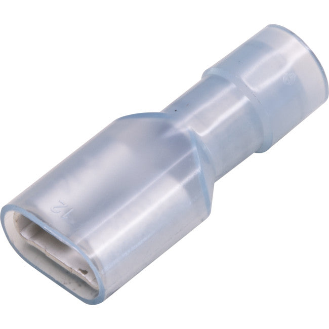 FIQC2-6.4K-15 INSULATED TERMINAL - BLUE 15PK WIRE RANGE 1 - 2.5MM SQUARED FIQC2-6.4/K-15